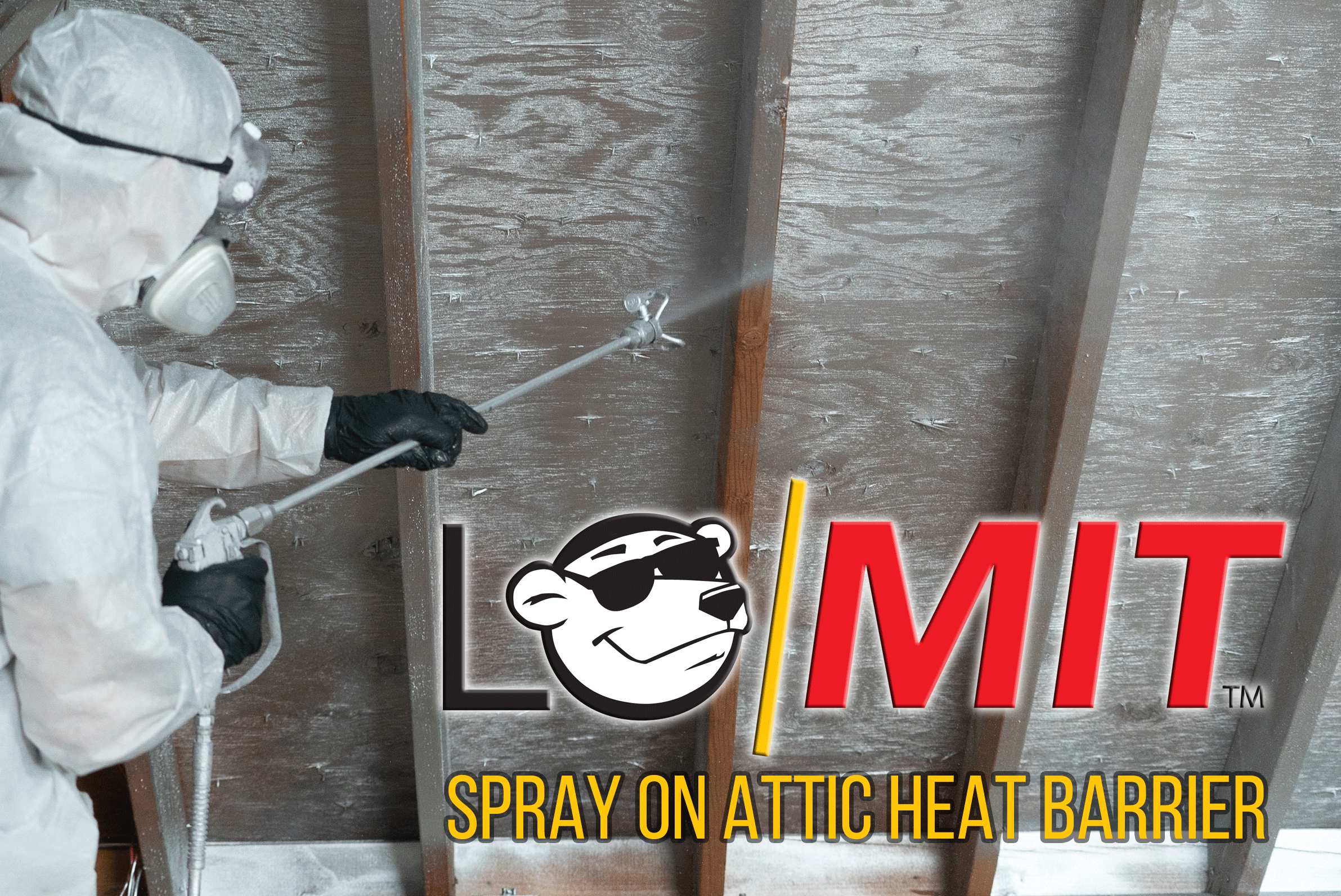 LO/MIT-II MAX Radiant Barrier Spray - 5 Gallon Attic Heat Reflective Paint (Covers 2,000 sqft)
